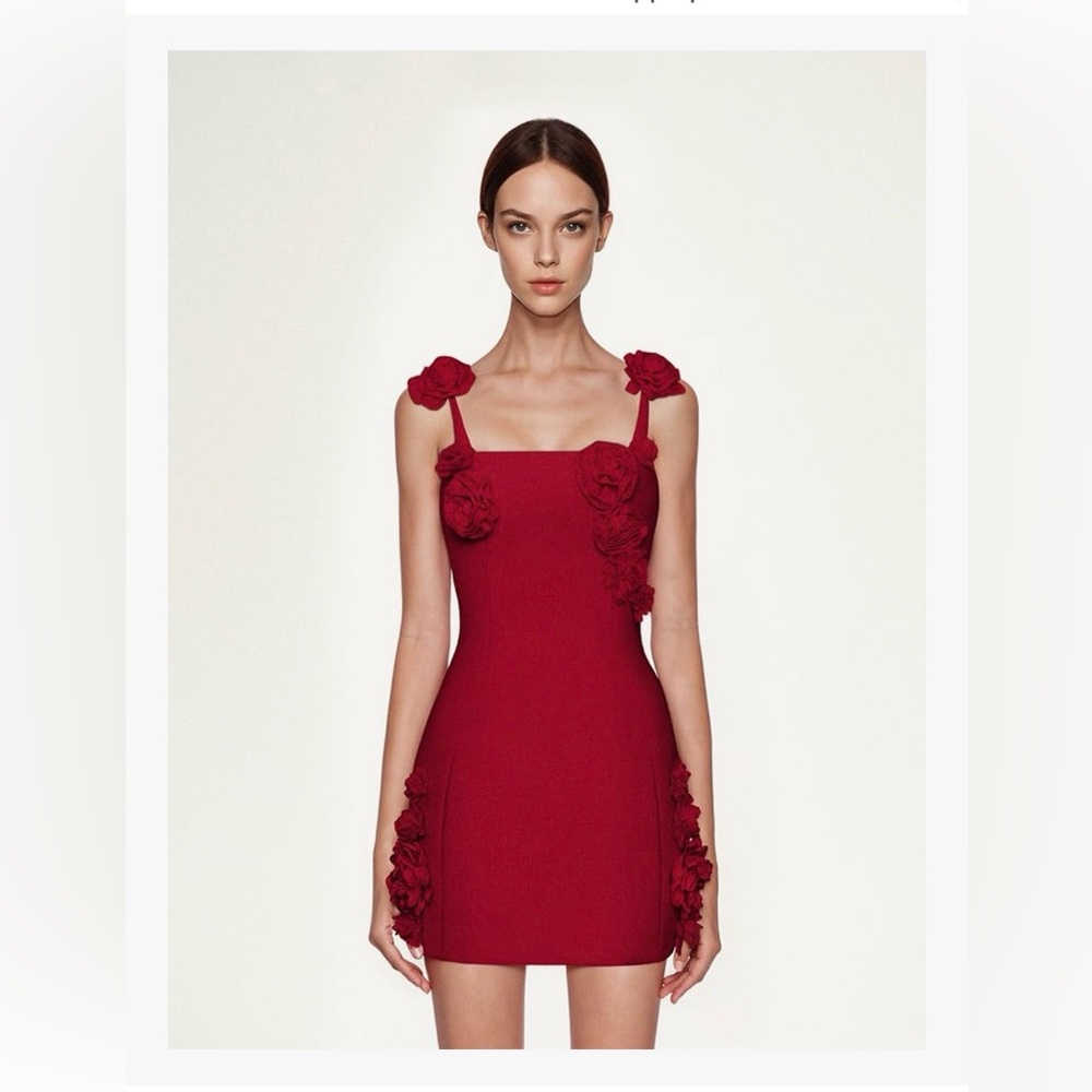 JW PEI Vibrant Red Dress